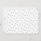 Laten we Flamingle! Uitnodiging (Achterkant)