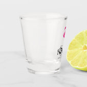 Laten we Flamingo Bachelorette Party Shot Glas (Links)