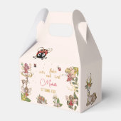 Laten we flutter en draai, feestdag bedankdoosjes (Achterkant)