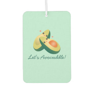 Laten we Funny Cute Avocados Pun Humor vermijden Luchtverfrisser