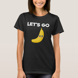 Laten we gaan bananen voor schattige jongen en mei t-shirt