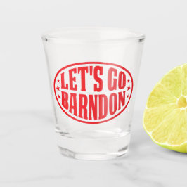 Laten we gaan Brandon fjb grappige anti-joe Biden  Shot Glas