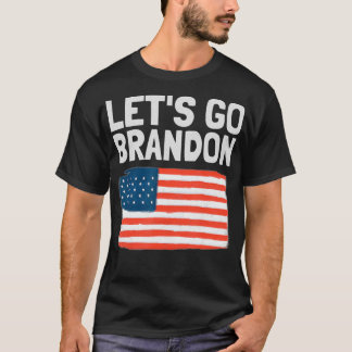 Laten we gaan Brandon Funny Trending Parody Meme T-shirt