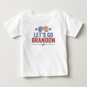 Laten we gaan Brandon Patriottische Amerikaanse zo
