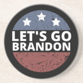 laten we gaan brandon zandsteen onderzetter (Voorkant)