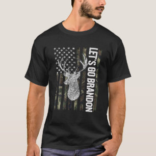 Laten we gaan Branson Brandon American Camouflage T-shirt