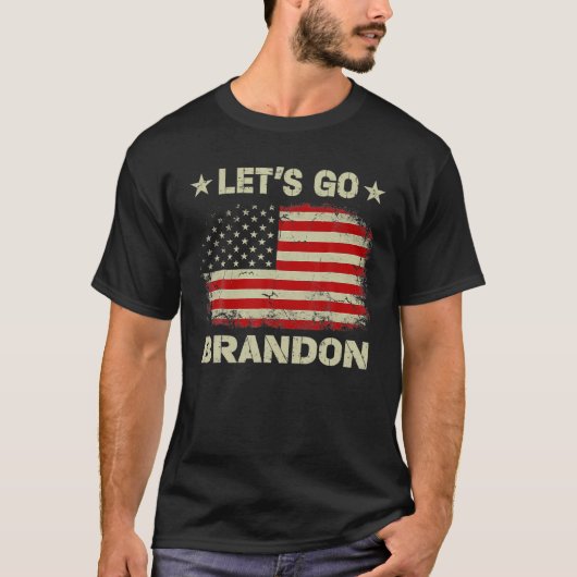 Laten we gaan Branson Brandon Conservative Anti-Li T-shirt (Voorkant)
