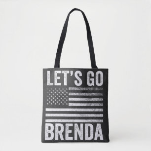 Laten we gaan Brenda Amerikaanse vlag verkiezing Draagtas