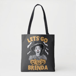 Laten we gaan Brenda Spooky Halloween Kamala Harri Draagtas