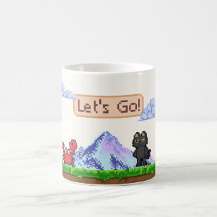 Laten we gaan Gamer Mok Videospel Koffiebeker