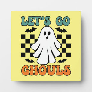 Laten we gaan Ghouls - Ghost - Grappig Halloween Fotoplaat