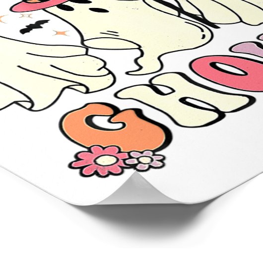 Laten we gaan Ghouls Halloween Ghost Poster (Hoek)