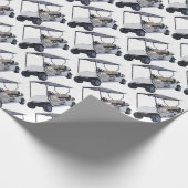 Laten we gaan Golfing Cadeaupapier (Hoek)