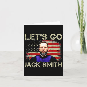 Laten we gaan Jack Smith Amerikaanse vlag Zomer  Kaart