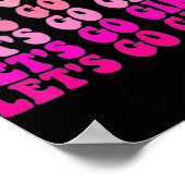 Laten we gaan Meiden Afscheidspartij Retro Bruidsf Poster (Hoek)