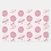 Laten we gaan Meiden Disco Cowgirl vrijgezellenfee Inpakpapier Vel (Voorkant 2)