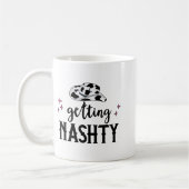 Laten we gaan, meiden, trouwen, Nashty Bruid Krijg Koffiemok (Links)