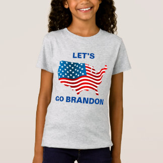 Laten we gaan met brandonmeisjes T-Shirt