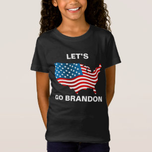 Laten we gaan met brandonmeisjes T-Shirt