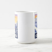 Laten we gaan skiën  Print Koffiemok (Center)