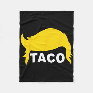 Laten we gaan Taco Funny Taco Hair Fleece Deken
