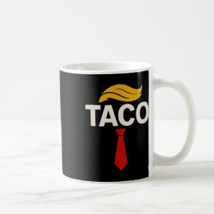 Laten we gaan Taco Grappige Trump Kijkt Altijd Op Koffiemok