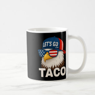 Laten we gaan Taco Grappige Trump Ontwijkt Altijd Koffiemok