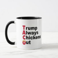 Laten we gaan taco Trump altijd kippen uit