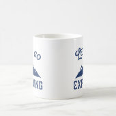 Laten we gaan verkennen koffiemok (Center)