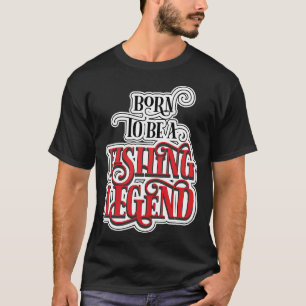Laten we gaan vissen allemaal t-shirt