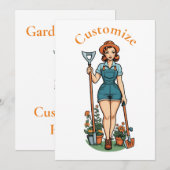 Laten we Garden Thunder_Cove Kaart (Voorkant / Achterkant)