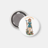 Laten we Garden Thunder_Cove Magneet (Voorkant / Achterkant)