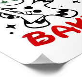 Laten we gebakken peperkoek man wiet grappige kers poster (Hoek)