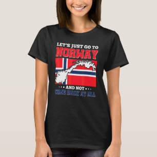 Laten we gewoon naar Noorwegen gaan en nooit meer T-shirt