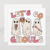 Laten we Ghouls Groovy Ghost gaan gebruiken met b Kaart (Voorkant / Achterkant)
