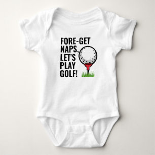 Laten we golf grappig spelen romper