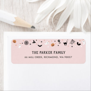 Laten we griezelig Halloween Verjaardagsfeestje Ro Etiket