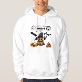 Laten we griezelig worden, Halloween pompoen Hoodie