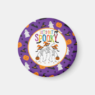 Laten we griezelige Halloween nemen Magneet