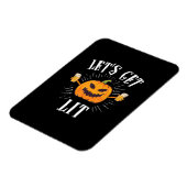 Laten we Halloween-bier drinken met Licht Magneet (Linkerzijde)