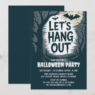 Laten we Halloween vieren Kaart