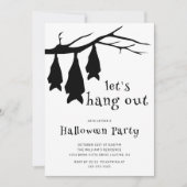 Laten we Halloweenfeest geven Kaart (Voorkant)