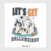 LATEN WE HALLOWEIRDO NEMEN STICKER (Vel)