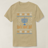 Laten we Hanukkah optillen T-shirt (Design voorkant)