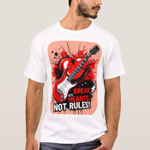 Laten we harten breken, geen regels: editie 2 t-shirt