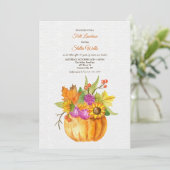 Laten we Herfst verzamelen Kaart (Staand voorkant)