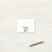 Laten we het aan Taco overhandigen Post-it® Notes (Op bureau)