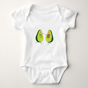 LATEN WE HET AVOCUDDLE, AVOCADO-ONTWERP VERMIJDEN ROMPER