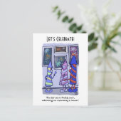 Laten we het Briefkaart van de Onafhankelijkheidsd (Staand voorkant)