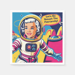 Laten we het feministische patriarchaat vernietige servet
